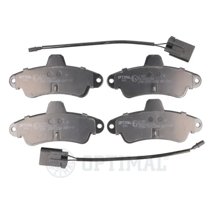Гальмівні колодки дискові Optimal BP-09840 (фото 1)