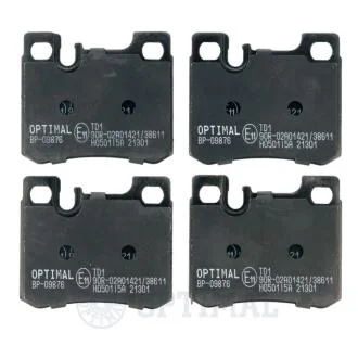 Гальмівні колодки дискові Optimal BP-09876