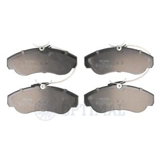 Гальмівні колодки дискові Optimal BP-09944