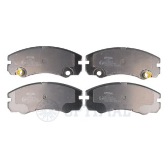 Гальмівні колодки дискові Optimal BP-10376