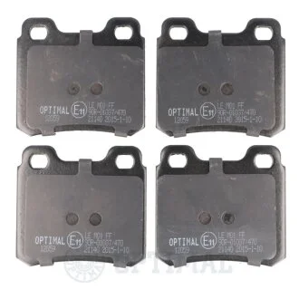 Гальмівні колодки дискові Optimal BP-12059