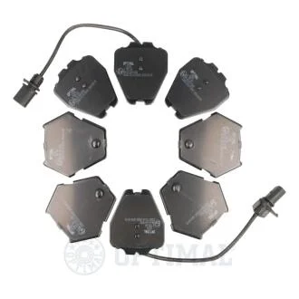 Гальмівні колодки дискові Optimal BP-12158