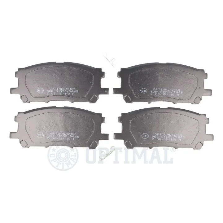 Гальмівні колодки дискові Optimal BP-12168 (фото 1)
