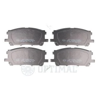 Гальмівні колодки дискові Optimal BP-12168