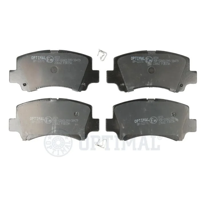 Гальмівні колодки дискові Optimal BP-12171 (фото 1)