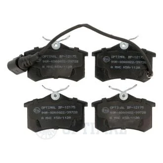 Гальмівні колодки дискові Optimal BP-12175