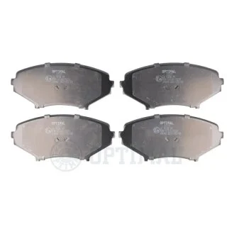 Гальмівні колодки дискові Optimal BP-12237