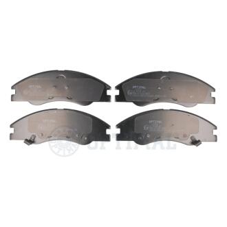 Гальмівні колодки дискові Optimal BP-12260