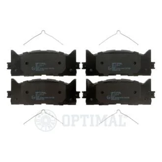 Гальмівні колодки дискові Optimal BP-12314