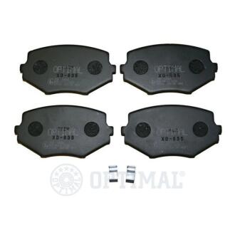 Гальмівні колодки дискові Optimal BP-12326