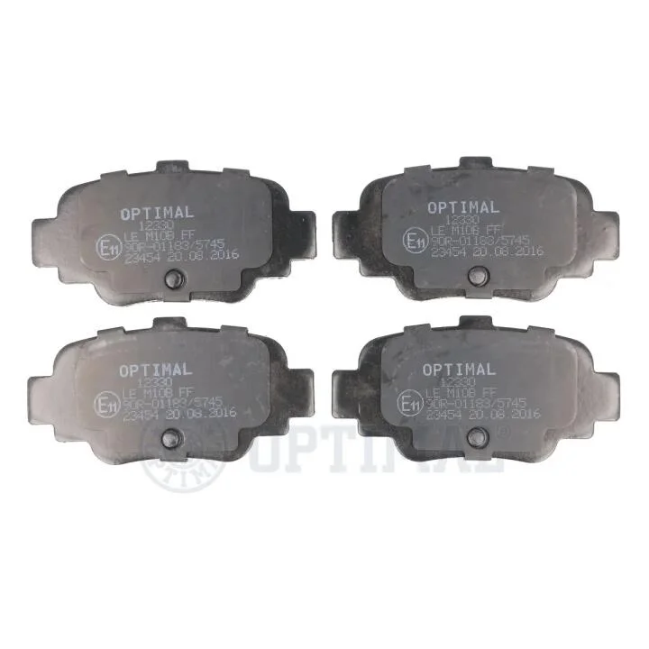 Гальмівні колодки дискові Optimal BP-12330 (фото 1)