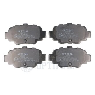 Гальмівні колодки дискові Optimal BP-12330