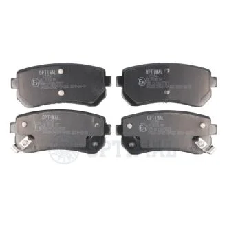 Гальмівні колодки дискові Optimal BP-12354