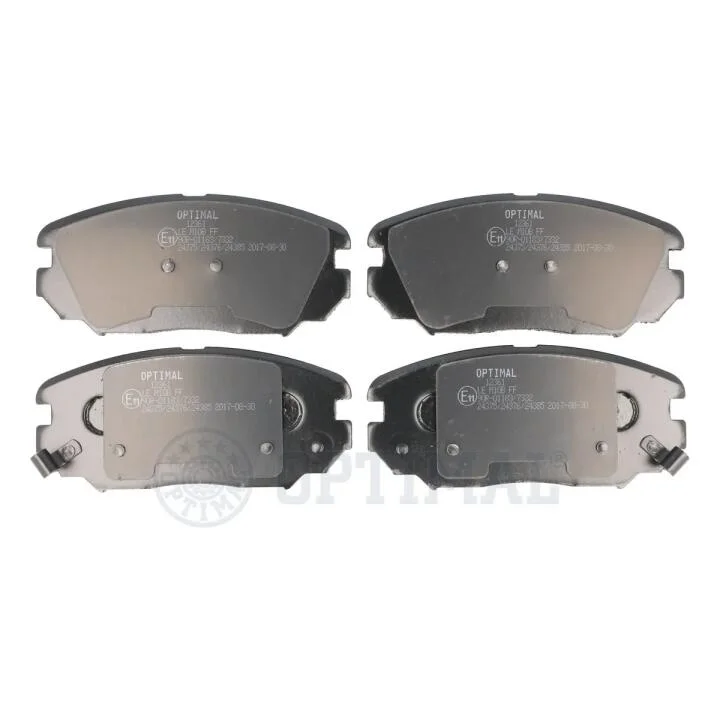 Гальмівні колодки дискові Optimal BP-12361 (фото 1)