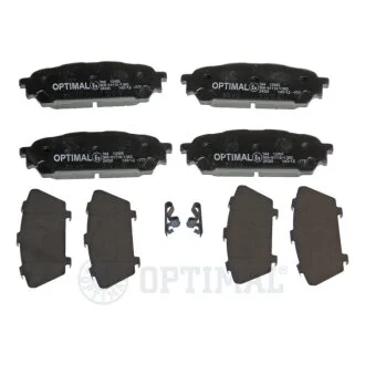 Гальмівні колодки дискові Optimal BP-12406