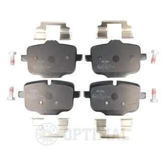 Гальмівні колодки дискові Optimal BP-12416