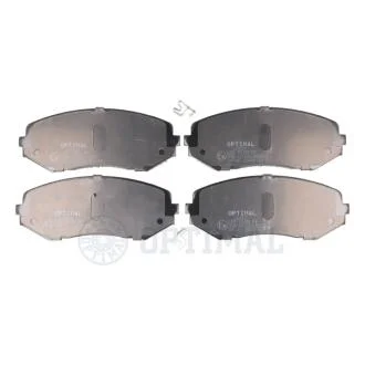 Гальмівні колодки дискові Optimal BP-12422