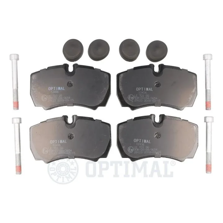 Гальмівні колодки дискові Optimal BP-12436 (фото 1)