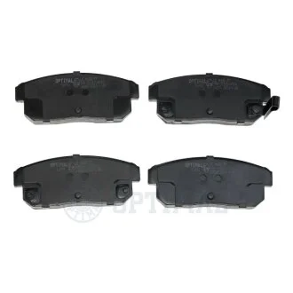 Гальмівні колодки дискові Optimal BP-12492