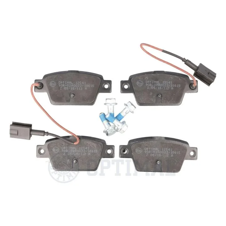 Гальмівні колодки дискові Optimal BP-12541 (фото 1)