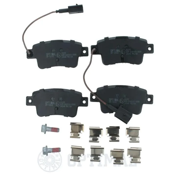 Гальмівні колодки дискові Optimal BP-12542 (фото 1)