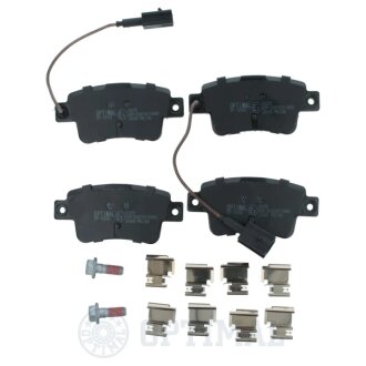 Гальмівні колодки дискові Optimal BP-12542