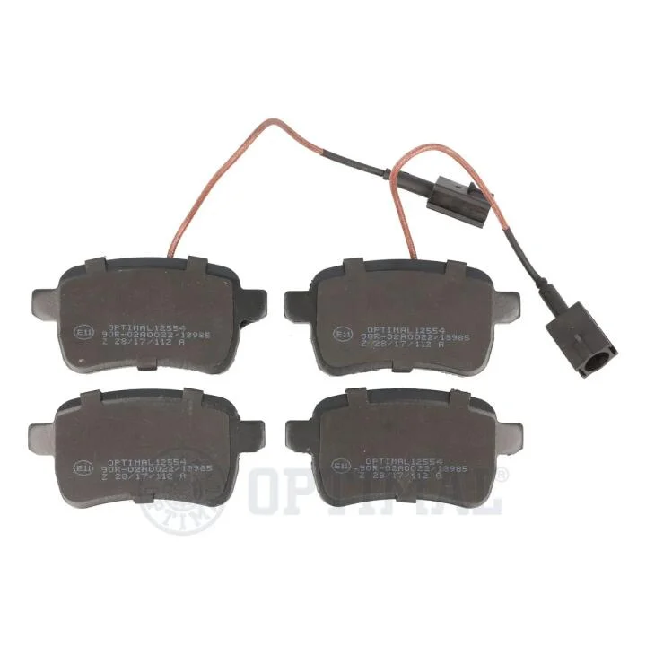 Гальмівні колодки дискові Optimal BP-12554 (фото 1)