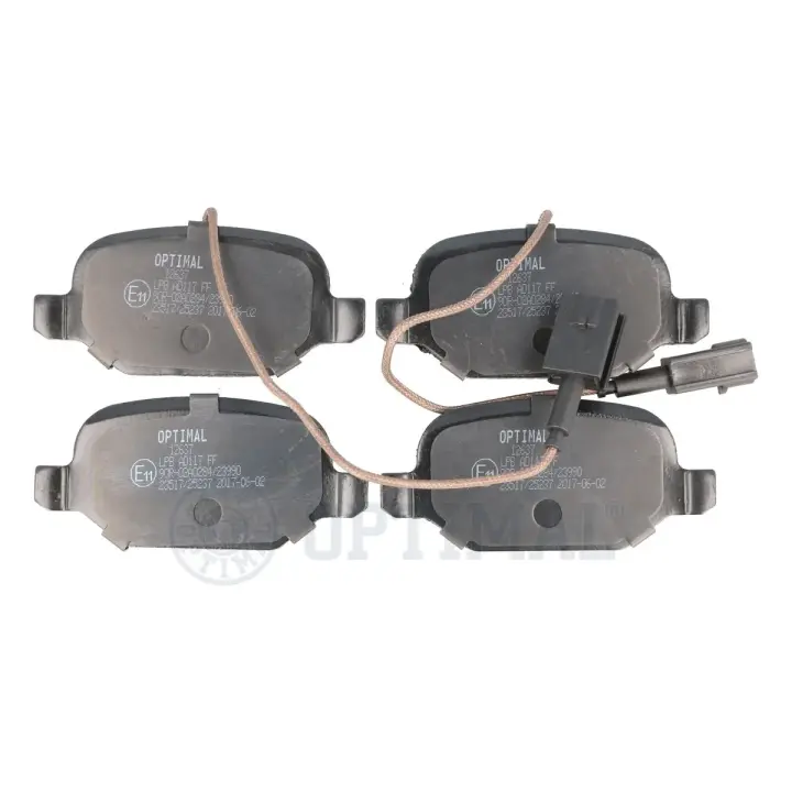Гальмівні колодки дискові Optimal BP-12637 (фото 1)