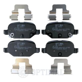 Гальмівні колодки дискові Optimal BP-12639