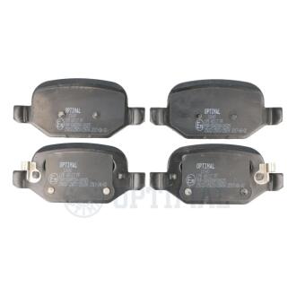 Гальмівні колодки дискові Optimal BP-12640