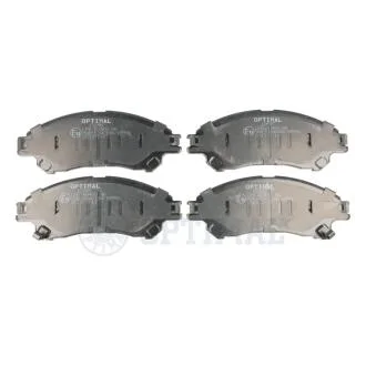 Гальмівні колодки дискові Optimal BP-12685