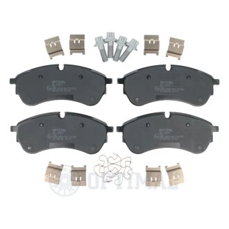 Гальмівні колодки дискові Optimal BP-12822