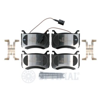 Гальмівні колодки дискові Optimal BP-12863