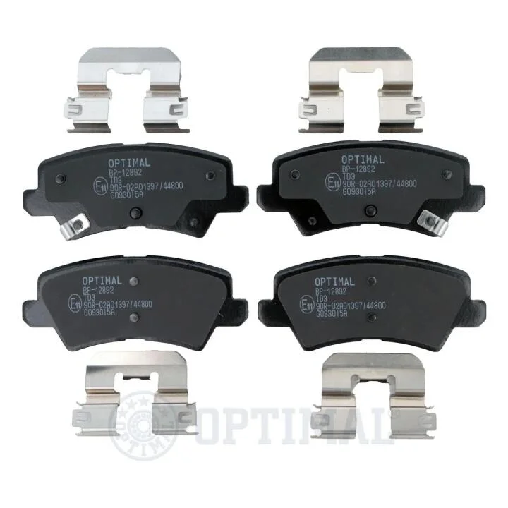 Гальмівні колодки дискові Optimal BP-12892 (фото 1)