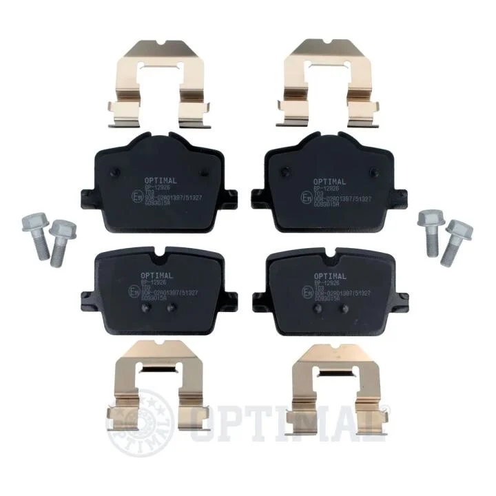 Гальмівні колодки дискові Optimal BP-12926 (фото 1)