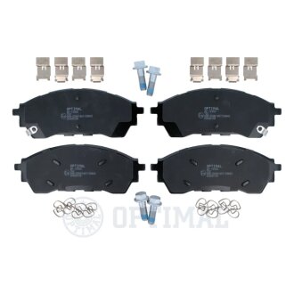 Гальмівні колодки дискові Optimal BP-12950