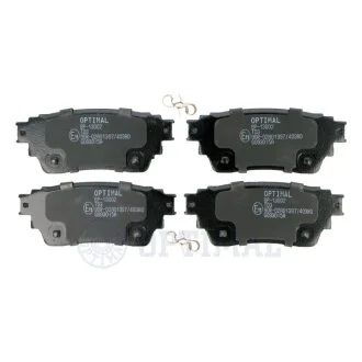 Гальмівні колодки дискові Optimal BP-13002