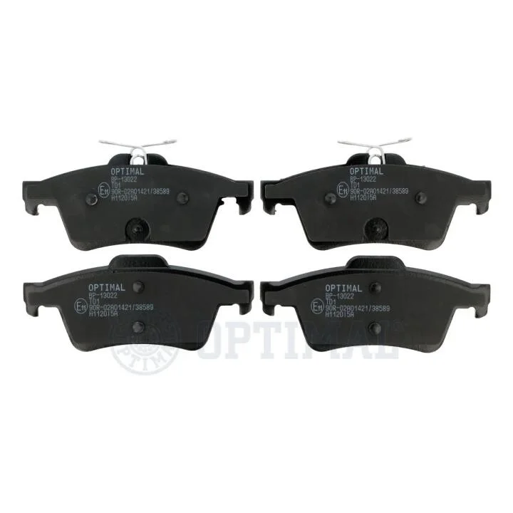 Гальмівні колодки дискові Optimal BP-13022 (фото 1)
