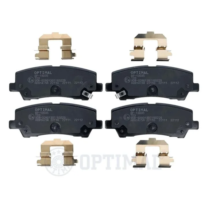 Гальмівні колодки дискові Optimal BP-13035 (фото 1)