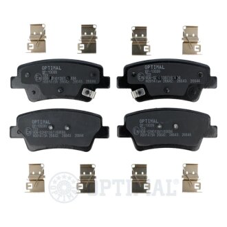 Гальмівні колодки дискові Optimal BP-13039