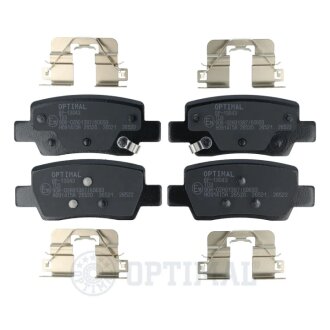 Гальмівні колодки дискові Optimal BP-13043