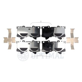 Гальмівні колодки дискові Optimal BP-13048