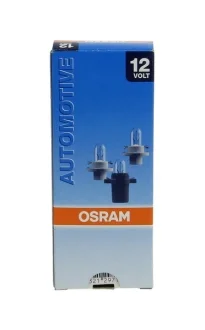 Автолампа Osram Original BAX BX8,5d 2 W прозрачная OSRAM 2722MFX