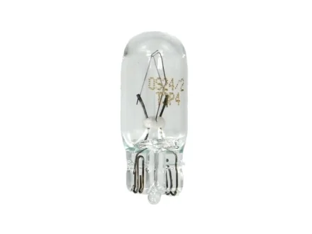Автолампа Osram W2W W2,1x9,5d 2 W 2,6 W прозрачная OSRAM 2840