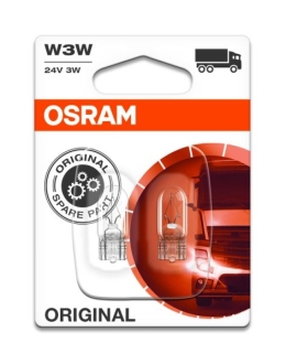 Автолампа Original Line W3W W2,1x9,5d 3 W прозрачная OSRAM 2841