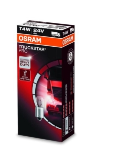 Автолампа Truckstar Pro T4W BA9s 4 W прозрачная OSRAM 3930TSP