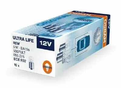 Автолампа Osram Ultra Life R5W BA15s 5 W прозрачная OSRAM 5007ULT