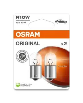 Лампа 5008-2BL 10W 12V BA15S 10XBLI2 3C OSRAM 50082BL