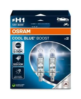 Автолампа Osram H1 12V 80W (к/т 2 шт) OSRAM 62150CBB-2HB