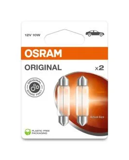 Автолампа 10W OSRAM 6411-2BL